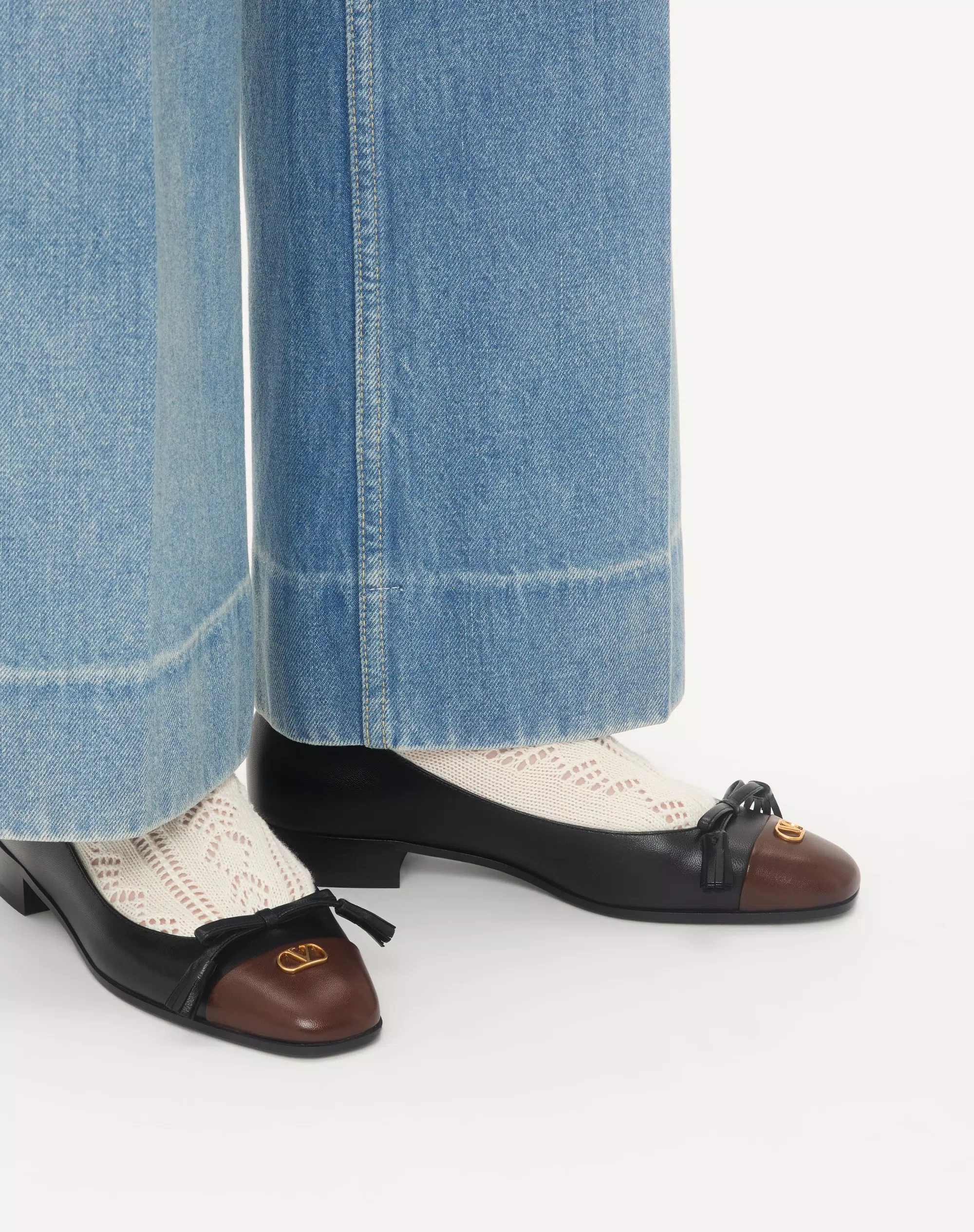 Valentino Valet Du Roi Kidskin Ballerina 25Mm - Image 7